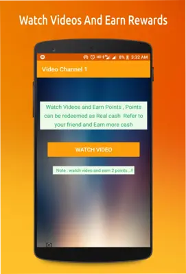 CashPoint  Watch and Earn android App screenshot 3